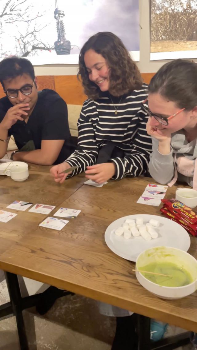 Matcha 🍵✖︎Japanese traditional cards game 🌼

We were eating Matcha sweets and playing Japanese traditional cards game!! 
Hi! I am staff of here, and you can meet people from all of the world. This place is for the people who want to make some memories of Japan. Thank you for everyone and just enjoying your life in Japan 🇯🇵 

#japan #japanese #hostel #japantravel #kyoto #kyotohostel #kyotojapan #travel #wiseowlhostelskyoto #hotel